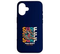 Carcasa para iPhone 16 Portugal Ericeira Pedra Branca Surfing Wave Rider Holiday