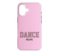 Carcasa para iPhone 16 Práctica de Baile con Estampado de Leopardo para Madre de Bailarina