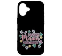 Carcasa para iPhone 16 Praying Mama Raising Warriors Faith Maternidad Madre -
