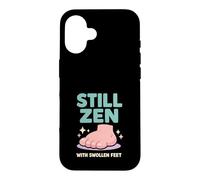Carcasa para iPhone 16 Prenatal Yoga Expectante Mamá Mindful Embarazo Fitness Calma