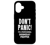 Carcasa para iPhone 16 Prepper del Día del Juicio Final