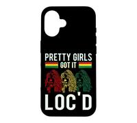 Carcasa para iPhone 16 Pretty Girls Got It Loc'd Hair Afro Lover Melanina Dreadlock