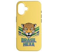 Carcasa para iPhone 16 Pride Brasil Selecao Home Cheer Country Flag Spirit Game Day