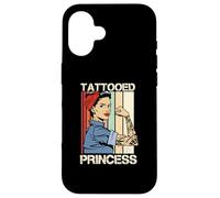 Carcasa para iPhone 16 Princesa Tatuada Vintage | Tatuajes | Tatuadores