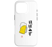 Carcasa para iPhone 16 Pro ビール 酒 ほぼみず 飲み Divertida de caligrafía con Letras