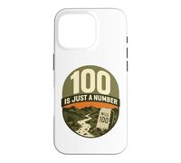 Carcasa para iPhone 16 Pro 100 es Solo un número de Ultramarathon Trail Badge