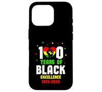 Carcasa para iPhone 16 Pro 100 Years of Black Excellence 1926-2026 Celebration African