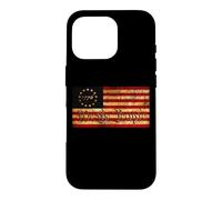 Carcasa para iPhone 16 Pro 1776 US Flag We The People Distressed USA United States