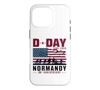 Carcasa para iPhone 16 Pro 1944 Día D 2024 Operación Overlord 80 Aniversario Normandía