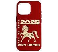 Carcasa para iPhone 16 Pro 2026 Lunar Chinese New Year Fire Horse