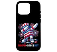 Carcasa para iPhone 16 Pro 4th of July INDEPEN-Dance Day Blocks Bricks Master Builder