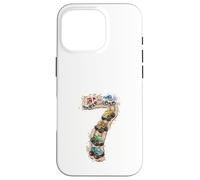 Carcasa para iPhone 16 Pro 7 Anos Cumpleanos Monster Truck Rally Llamas