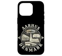 Carcasa para iPhone 16 Pro Aarhus Dinamarca Viaje Souvenir City Gift