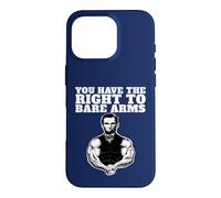 Carcasa para iPhone 16 Pro Abraham Lincoln Bare Arms Tienes Derecho a Las Armas Desnudas