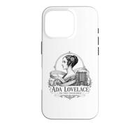 Carcasa para iPhone 16 Pro Ada Lovelace Primer Programador Retrato Ciencia Pionera