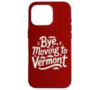Carcasa para iPhone 16 Pro Adiós, Mudarse a Vermont