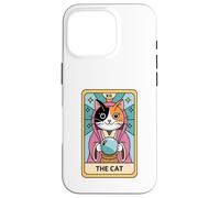 Carcasa para iPhone 16 Pro Adivino Calico Cat The Cat Tarot Card