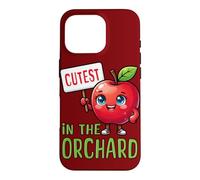Carcasa para iPhone 16 Pro Al recolector de Manzanas más Lindo del huerto le Encanta Recoger Manzanas a los niños