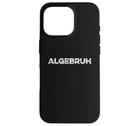 Carcasa para iPhone 16 Pro Álgebruh Ecuaciones Matemáticas Divertido Álgebra Profesor Matemático