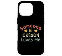 Carcasa para iPhone 16 Pro Alguien en Oregon Me ama Retro USA State US