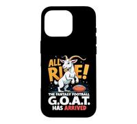 Carcasa para iPhone 16 Pro All Rise The Fantasy Football Goat Has Arrived Men Women