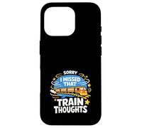 Carcasa para iPhone 16 Pro Amante del Tren Viajero Vida Tren Viaje Amante del Tren