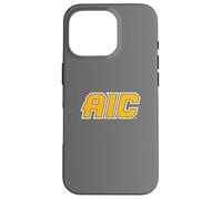 Carcasa para iPhone 16 Pro American International College AIC Yellow Jackets