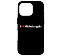Carcasa para iPhone 16 Pro Amo a Miguel Ángel