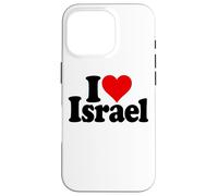 Carcasa para iPhone 16 Pro Amo CORAZÓN Israel Cultura JUDÍA ISRAELÍ