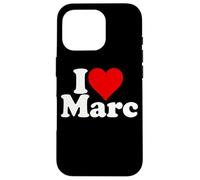 Carcasa para iPhone 16 Pro Amo CORAZÓN Marc Marcus