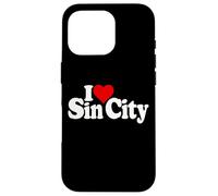 Carcasa para iPhone 16 Pro Amo CORAZÓN SIN Ciudad Las Vegas BEBÉ