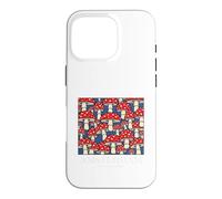 Carcasa para iPhone 16 Pro Amsterdam Netherlands Mushroom Vintage Souvenir