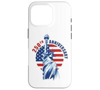 Carcasa para iPhone 16 Pro An Amazing 250 Years 1776-2026 Birthday American (White)