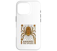 Carcasa para iPhone 16 Pro Anansi la araña Historias Folclore de tramposos de África Occidental