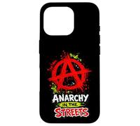 Carcasa para iPhone 16 Pro Anarquía en Las Calles - Anarquista Punk Rock audaz