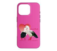 Carcasa para iPhone 16 Pro Animales Asombrosos Gansos Andinos Amor P