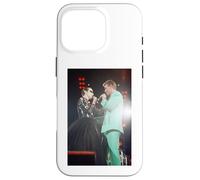 Carcasa para iPhone 16 Pro Annie Lennox & David Bowie en Vivo en el Concierto de Freddie Mercury