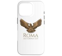 Carcasa para iPhone 16 Pro Antigua Roma - Águila Steampunk Legionaria - Roma Aeterna EST