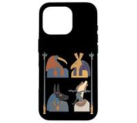Carcasa para iPhone 16 Pro Antiguo Dioses Egipto Faraón Mitología Pirámide de Egipto