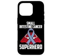 Carcasa para iPhone 16 Pro Apoyo de Luchador Guerrero superhéroe para el cáncer de intestino Delgado
