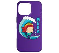 Carcasa para iPhone 16 Pro Aquaman Movie Chibi Mera and Mermaid Wave