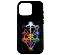 Carcasa para iPhone 16 Pro Árbol de la Cábala Sephiroth Queen Escala Geometría Sagrada Hermética