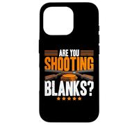 Carcasa para iPhone 16 Pro Are You Shooting Blanks Clay Paloma Trap Shooting Skeet Hombres
