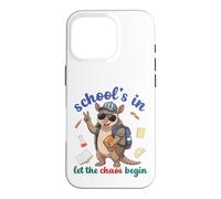 Carcasa para iPhone 16 Pro Armadillo Back School Vibra Escuelas En Deja Que El Caos Comience