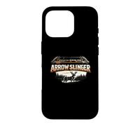 Carcasa para iPhone 16 Pro Arrow Slinger Tradicional Tiro con Arco arqueros Camisa