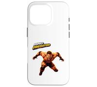 Carcasa para iPhone 16 Pro Arte de acción de Ring Predator Savage Wrestling