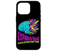 Carcasa para iPhone 16 Pro Arte de Hongos cristalinos Coloridos del Cerebro anatómico Surrealista