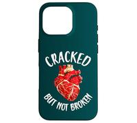 Carcasa para iPhone 16 Pro Arte Kintsugi de cerámica Japonesa Agrietada Pero no Rota