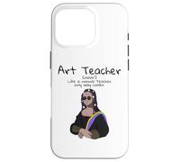 Carcasa para iPhone 16 Pro Arte Profesor Definición Mona Lisa Artista Divertido Enseñar Arte