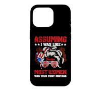 Carcasa para iPhone 16 Pro Assuming I Was Like Trucker Funny Most Women Truck Driver